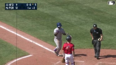Adael Amador's second home run of the day