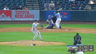 Ricardo Cova singles on a line drive to center fielder Jaron Elkins. Dervy Ventura scores. Korbyn Dickerson to 3rd.