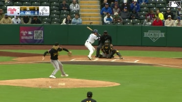 Ryan Fitzgerald homers (3) on a fly ball to right field.