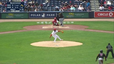 Devin Sweet In play, run(s) to Christian Franklin