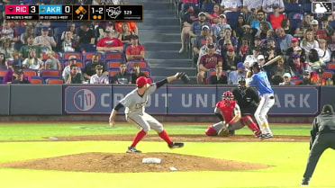 Jose Devers singles on a sharp ground ball to center fielder Bo Davidson. Alex Mooney scores. Juan Benjamin scores.