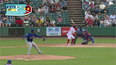 Wuilfredo Antunez singles on a line drive to center fielder Sam Biller. Daunte Stuart scores. Nick Biddison to 2nd.