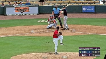 Cristobal Abreu In play, run(s) to Josh Hammond