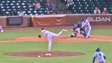 Cole Mathis' two-run double