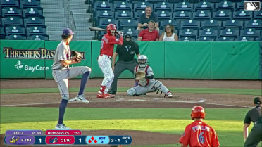 Jason Reitz In play, run(s) to Nathan Humphreys