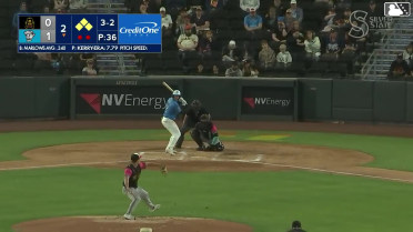 Cade Marlowe singles on a ground ball to first baseman Jeimer Candelario. Michael Stefanic scores. Joey Meneses out at home, pitcher Brett Kerry to catcher Sebastián Rivero. Chad Wallach to 2nd.