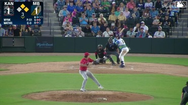 Blaine Wynk In play, run(s) to Cole Mathis