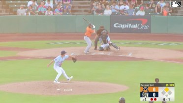 Shane McGuire homers (3) on a line drive to right field. Joshua Kuroda-Grauer scores.