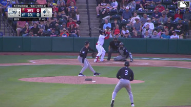Bo Naylor singles on a sharp line drive to right fielder Yanquiel Fernández. Cooper Ingle scores.