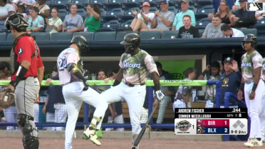Andrew Fischer's 44th homer of the year
