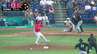 Jhosmmel Zue singles on a line drive to right fielder Leandro Alsinois. Yandel Ricardo scores. Roni Cabrera to 3rd. Jhosmmel Zue to 2nd.