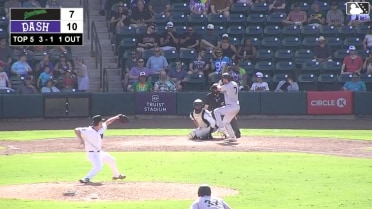 Josh Tate grounds into a double play, third baseman Jeral Perez to first baseman Kaleb Freeman to third baseman Jeral Perez to first baseman Kaleb Freeman. Brent Iredale out at 3rd. Josh Tate out at 1st.