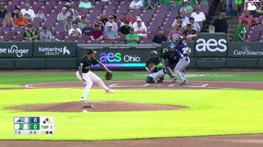 Ricardo Hurtado homers (6) on a fly ball to left field. Bryce Rainer scores.