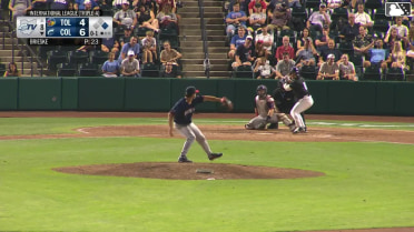Kody Huff homers (16) on a line drive to left center field. Juan Brito scores.