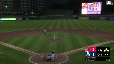 Tucker Toman singles on a fly ball to center fielder Elijah Green. Carter Cunningham scores.