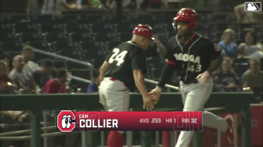 Cam Collier's two-run homer