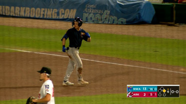 Luke Pelzer's four hits 