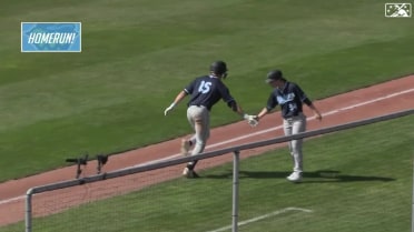 Jack Hurley ties the game with a clutch two-run homer