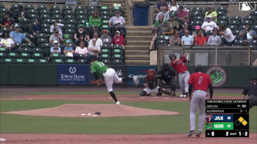 Kemp Alderman's three-run homer