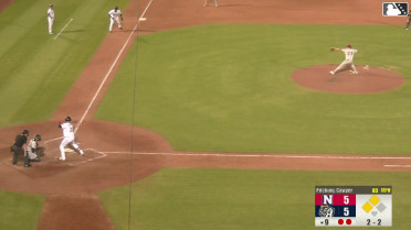 Zachary Cawyer In play, run(s) to Romeo Sanabria