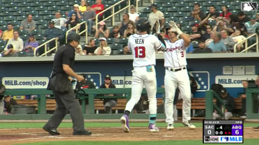 Zac Veen's sixth home run