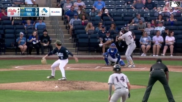 Jorge Alfaro homers (8) on a fly ball to right center field. Colton Becker scores. Spencer Nivens scores.
