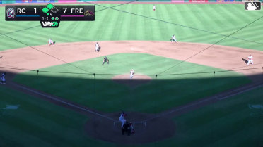 Cruzmel Arias singles on a ground ball to center fielder Hayden Alvarez. Derek Bernard scores. Wilder Dalis scores.