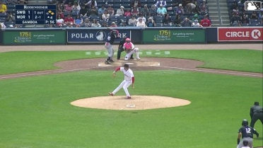 Ernesto Martinez Jr. grounds into a double play, first baseman Nick Sogard to shortstop Tsung-Che Cheng to pitcher Alec Gamboa. Payton Henry out at 2nd. Ernesto Martinez Jr. out at 1st.