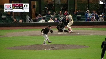 Denzer Guzman singles on a ground ball to left fielder Thomas Gavello. Yolmer Sánchez scores. Nick Madrigal to 2nd.