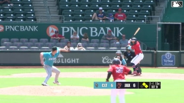 Riley Gowens In play, run(s) to Heriberto Hernández
