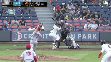 Jacob Cozart out on a sacrifice fly to center fielder D'Andre Smith. Alfonsin Rosario scores. Wuilfredo Antunez to 3rd.