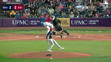 Bryce Conley In play, run(s) to Chris Meyers