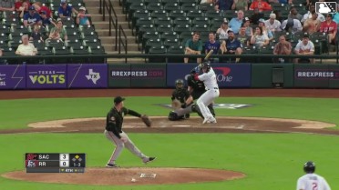 Diego Castillo homers (1) on a fly ball to left field. Jonah Bride scores.