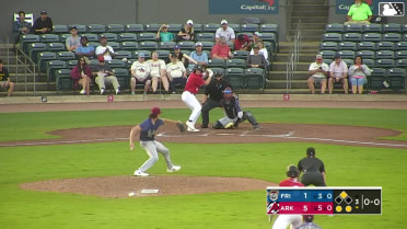 J.T. Arruda homers (3) on a fly ball to right center field. Caleb Cali scores.
