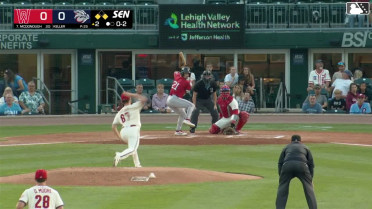 Tyler McDonough singles on a sharp line drive to center fielder Kameron Misner. Mikey Romero scores. Vinny Capra to 2nd.