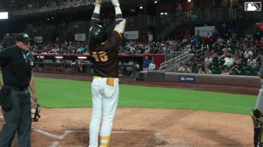 Tirso Ornelas's 21st homer of the season 