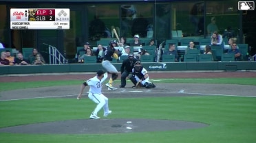 Nick Schnell homers (7) on a fly ball to right center field.