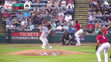 Gerald Ogando In play, run(s) to Callan Moss