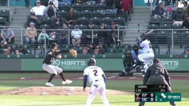 Griffin Canning In play, run(s) to Connor Joe