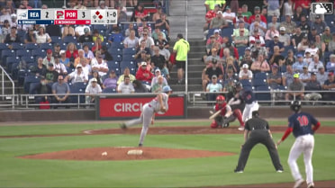 Tyler McDonough homers with 7-year-old on the call