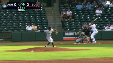 Connor Hujsak strikes out swinging and Nathan Flewelling caught stealing 2nd, catcher John Garcia to shortstop Alejandro Nunez to catcher John Garcia.