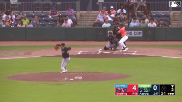 José Azocar homers (2) on a line drive to left center field.