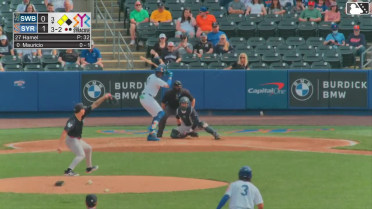 Dom Hamel In play, run(s) to Ronny Mauricio