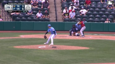 Max Anderson homers (11) on a fly ball to center field