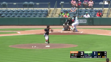 Trey Gibson In play, run(s) to Jair Camargo