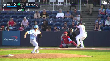 Jacob Reimer homers (5) on a fly ball to left center field. Chris Suero scores.
