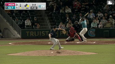 Korey Lee strikes out swinging and Jacob Gonzalez caught stealing 2nd, catcher Jimmy Crooks to second baseman Ramon Mendoza to catcher Jimmy Crooks.