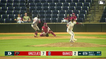 Derek Bernard singles on a ground ball to pitcher Brayan Vergara. Cameron Nelson scores. Roldy Brito to 3rd. Ethan Holliday to 2nd.