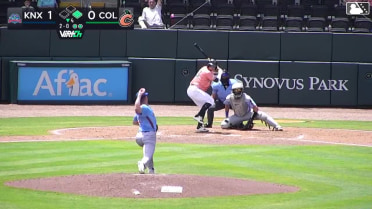 Cal Conley homers (5) on a fly ball to left center field. Archer Brookman scores.
