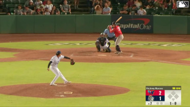 Andrew Cossetti homers (2) on a fly ball to left center field.